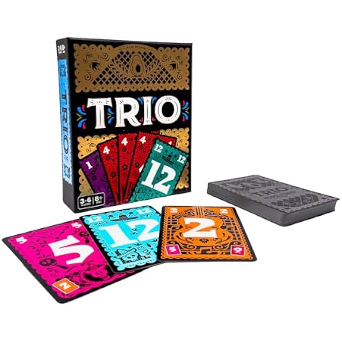 rayihni TRIO (UPDATE 2025), CARD GAME, AGES 8+, 3-6 PLAYERS, 15 MINUTES PLAYING TIME - Image 4